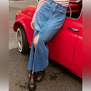 Reitmans Denim Maxi Skirt